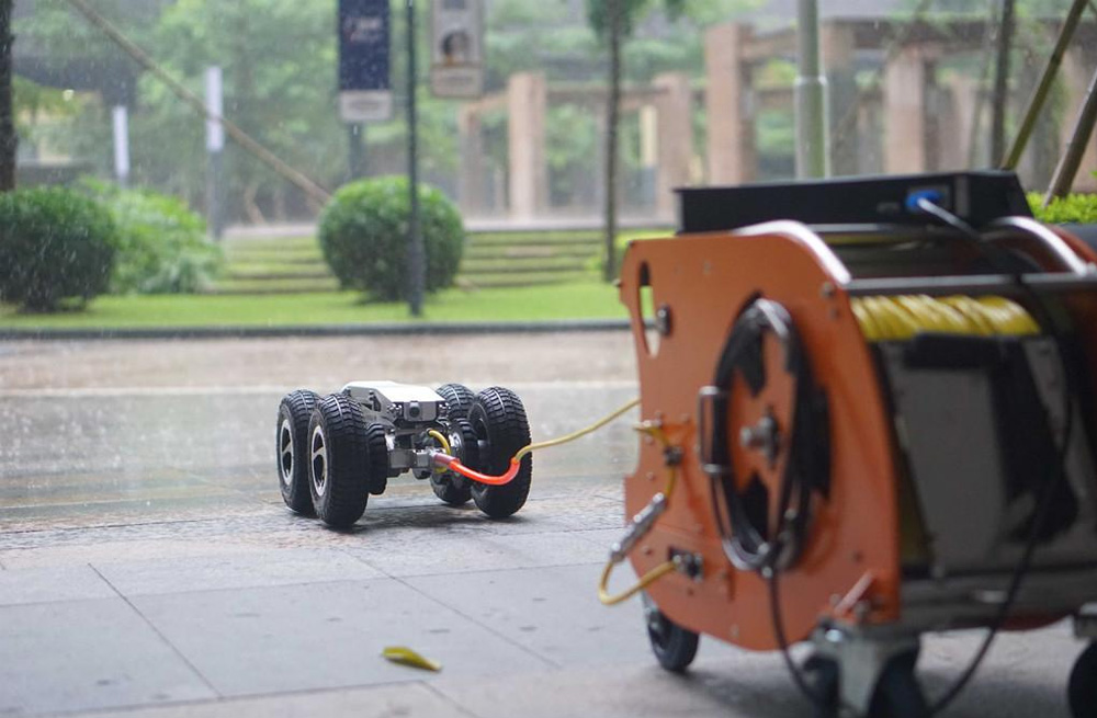 285古柏管道检测机器人